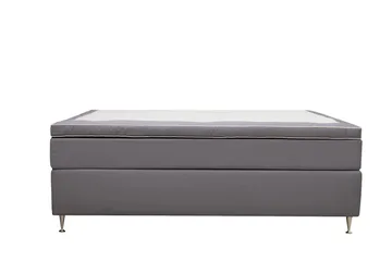 Hilton Lyx Kontinentalseng 160x200 cm - Grå - Møbler - Senger - Kontinentalsenger
