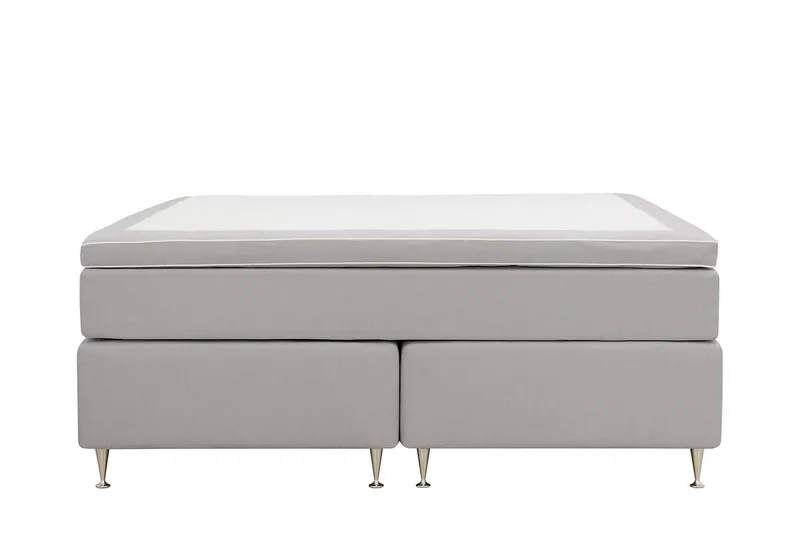 Hilton Lyx Kontinentalseng 160x200 cm - Grå - Møbler - Senger - Kontinentalsenger