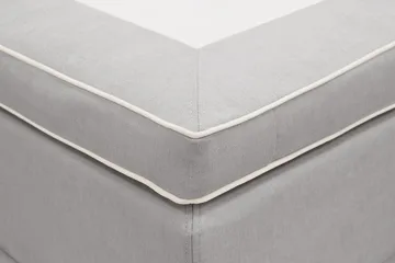 Hilton Lyx Kontinentalseng 160x200 cm - Grå - Møbler - Senger - Kontinentalsenger