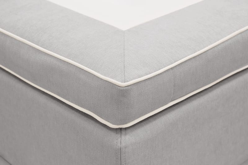 Hilton Lyx Kontinentalseng 160x200 cm - Grå - Møbler - Senger - Kontinentalsenger