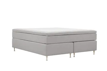 Hilton Lyx Kontinentalseng 160x200 cm - Grå - Møbler - Senger - Kontinentalsenger