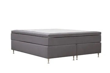 Hilton Lyx Kontinentalseng 160x200 cm - Grå - Møbler - Senger - Kontinentalsenger