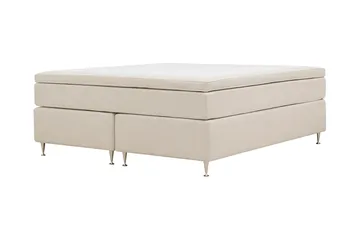 Hilton Lyx Kontinentalseng 160x200 cm - Lys Beige - Møbler - Senger - Kontinentalsenger