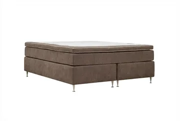 Hilton Lyx kontinentalseng 160x200 cm - Mørkebrun - Møbler - Senger - Kontinentalsenger