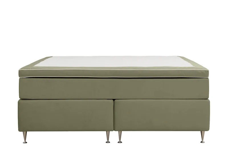 Hilton Lyx Kontinentalseng 160x200 cm - Olive - Møbler - Senger - Kontinentalsenger