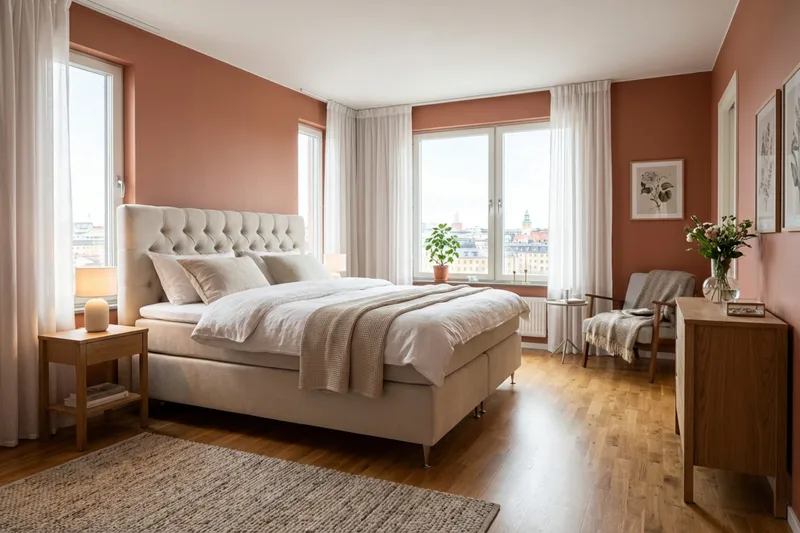 Hilton Lyx kontinentalseng 180x200 cm - Beige - Møbler - Senger - Kontinentalsenger