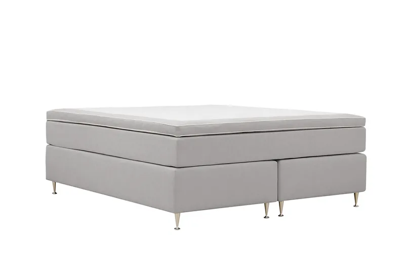 Hilton Lyx Kontinentalseng 180x200 cm - Grå - Møbler - Senger - Kontinentalsenger