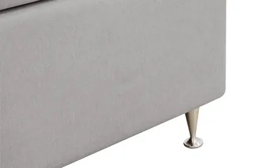 Hilton Lyx Kontinentalseng 180x200 cm - Grå - Møbler - Senger - Kontinentalsenger
