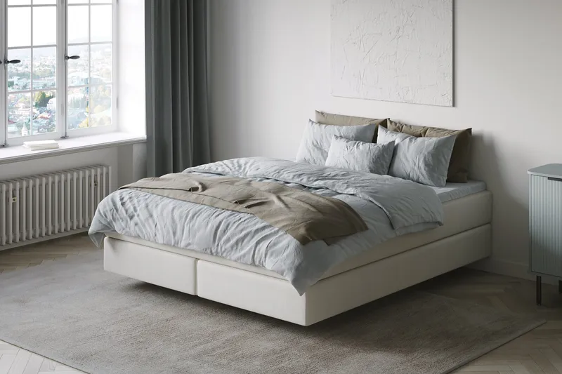 Hilton Svevende komplett sengepakke 180x200 cm uten overmadrass - Møbler - Senger - Rammeseng