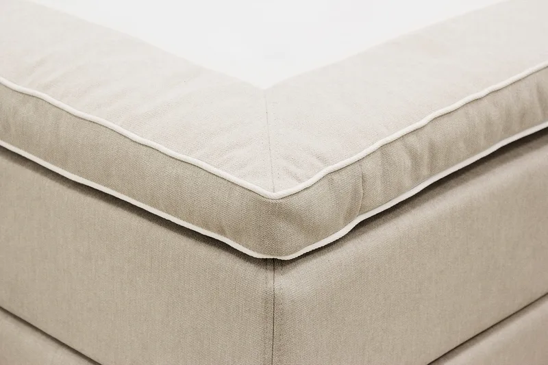 Hilton Plus Komplett Sengepakke 180x200 cm - Beige - Møbler - Senger - Kontinentalsenger