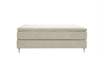 Hilton Premium kontinentalseng 180x200 cm - Beige stoff - Møbler - Senger - Kontinentalsenger