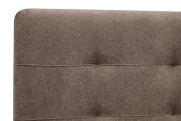 Hilton Premium komplett sengepakke 180x200 cm kontinentalseng med sengegavl - Brunt stoff - Møbler - Senger - Kontinentalsenger