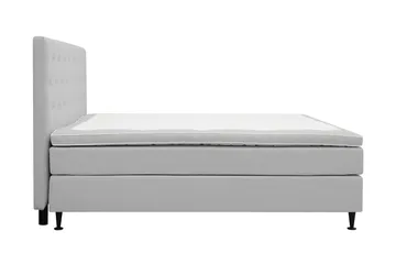 Hilton Plus Komplett Sengepakke 160x200 cm - Grå - Møbler - Senger - Kontinentalsenger