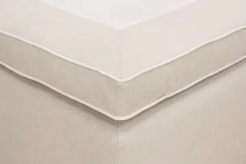 Hilton Plus Kontinentalseng med oppbevaring 160x200 cm - Lys beige - Møbler - Senger - Senger med oppbevaring