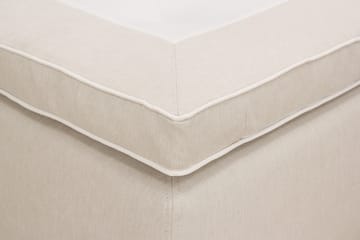 Hilton Plus Kontinentalseng med oppbevaring 140x200 cm - Lys beige - Møbler - Senger - Senger med oppbevaring