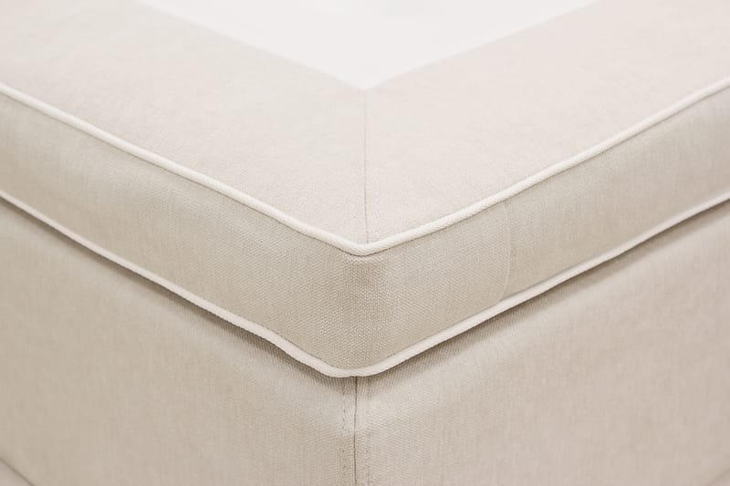 Hilton Premium Kontinentalseng 180x200 cm - Beige Stoff - Møbler - Senger - Kontinentalsenger