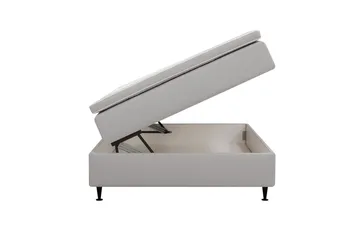 Hilton Plus Kontinentalseng med oppbevaring 140x200 cm - Grå - Møbler - Senger - Senger med oppbevaring