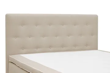 Hilton Plus Komplett sengepakke med oppbevaring 120x200 cm - Beige - Møbler - Senger - Enkeltsenger