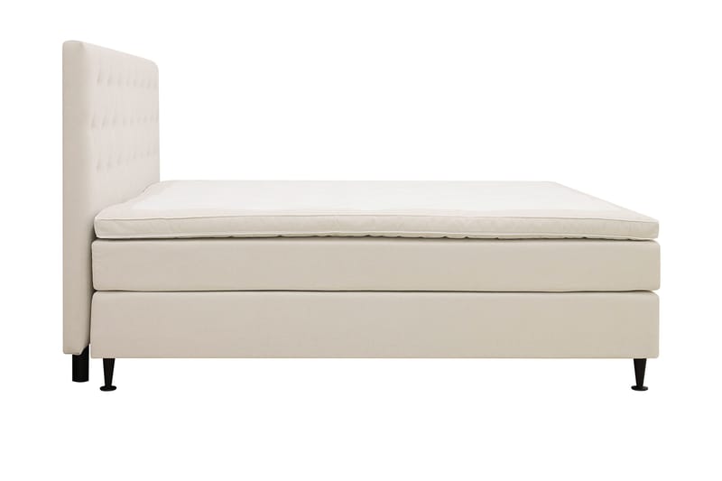 Hilton Plus Komplett Sengepakke 160x200 cm - Lys beige - Møbler - Senger - Kontinentalsenger