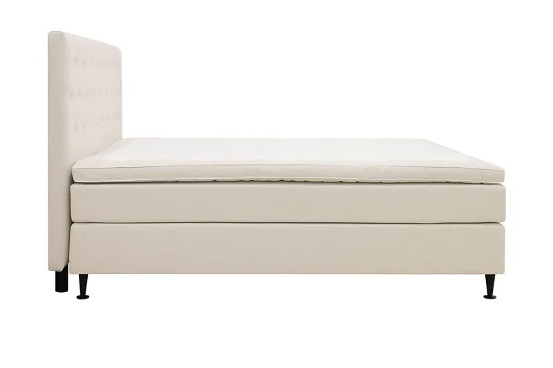 Hilton Plus Komplett Sengepakke 180x200 cm - Lys beige - Møbler - Senger - Kontinentalsenger