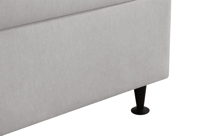 Hilton Plus Komplett sengepakke med oppbevaring 160x200 cm - Grå - Møbler - Senger - Senger med oppbevaring