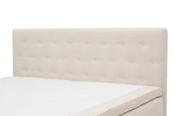 Hilton Plus Komplett sengepakke med oppbevaring 160x200 cm - Lys beige - Møbler - Senger - Senger med oppbevaring