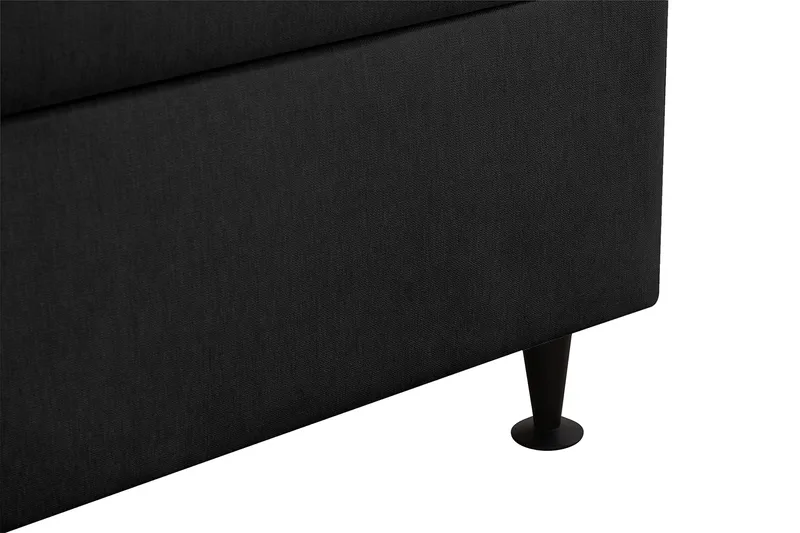 Hilton Plus Komplett sengepakke med oppbevaring 180x200 cm - Antrasitt - Møbler - Senger - Enkeltsenger