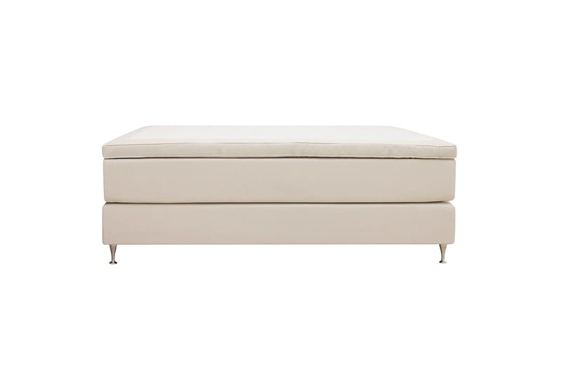 Hilton Premium Kontinentalseng 180x200 cm - Beige Stoff - Møbler - Senger - Kontinentalsenger