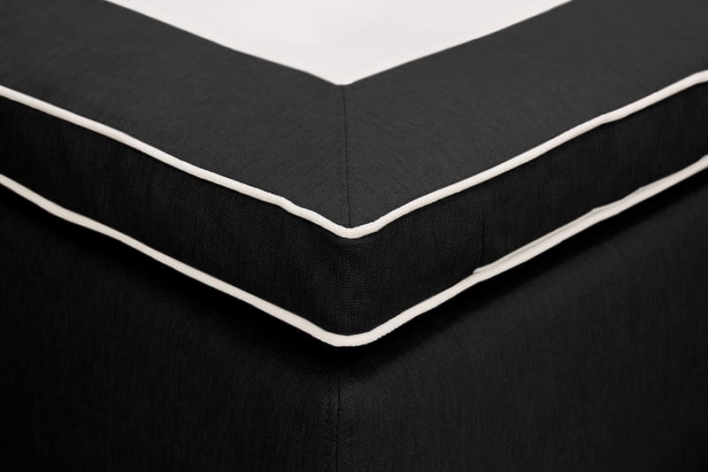 Hilton Plus Komplett sengepakke med oppbevaring 160x200 cm - Antrasitt - Møbler - Senger - Enkeltsenger