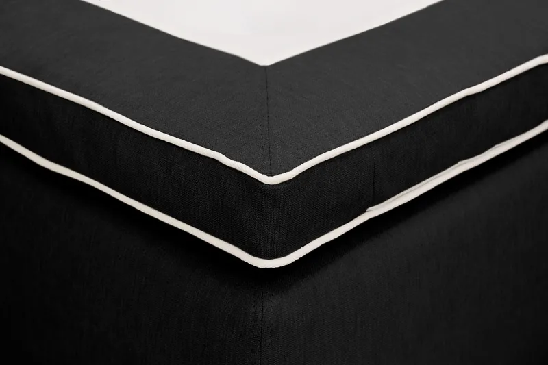 Hilton Plus Komplett sengepakke med oppbevaring 180x200 cm - Antrasitt - Møbler - Senger - Enkeltsenger