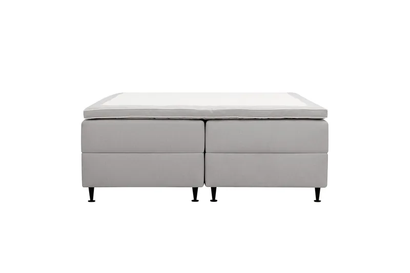 Hilton Plus Kontinentalseng med oppbevaring 160x200 cm, Grå