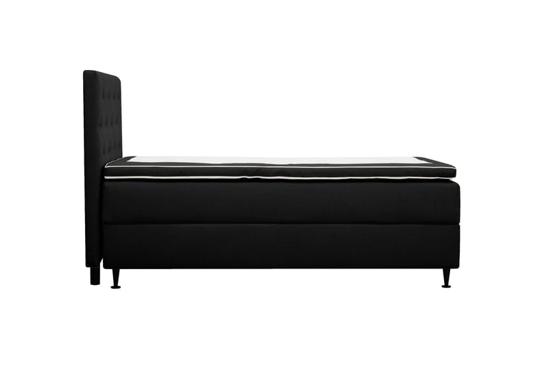 Hilton Plus Komplett sengepakke med oppbevaring 90x200 cm - Antrasitt - Møbler - Senger - Enkeltsenger