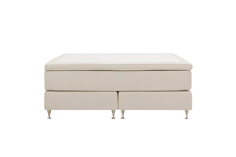 Hilton Premium Kontinentalseng 160x200 cm, Beige Stoff