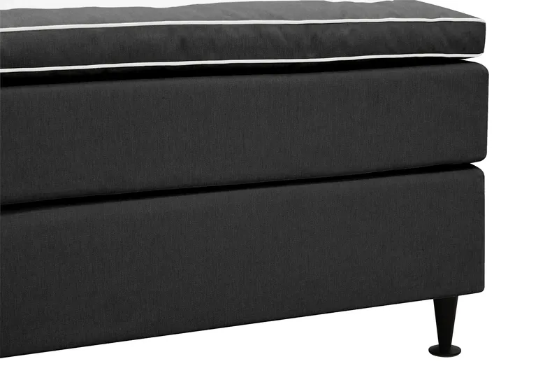 Hilton Plus Komplett Sengepakke 160x200 cm - Antrasitt - Møbler - Senger - Kontinentalsenger