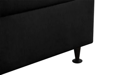 Hilton Plus Komplett sengepakke med oppbevaring 90x200 cm - Antrasitt - Møbler - Senger - Enkeltsenger