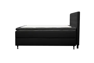 Hilton Plus Komplett sengepakke med oppbevaring 180x200 cm - Antrasitt - Møbler - Senger - Enkeltsenger