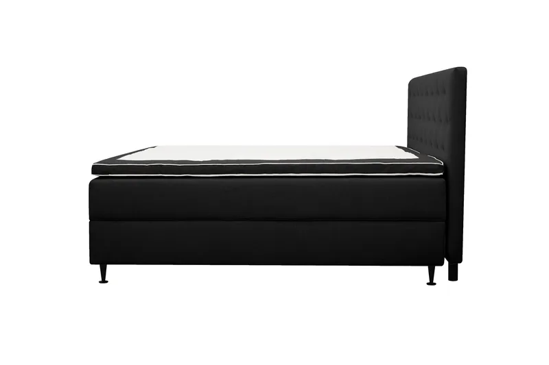 Hilton Plus Komplett sengepakke med oppbevaring 160x200 cm - Antrasitt - Møbler - Senger - Enkeltsenger