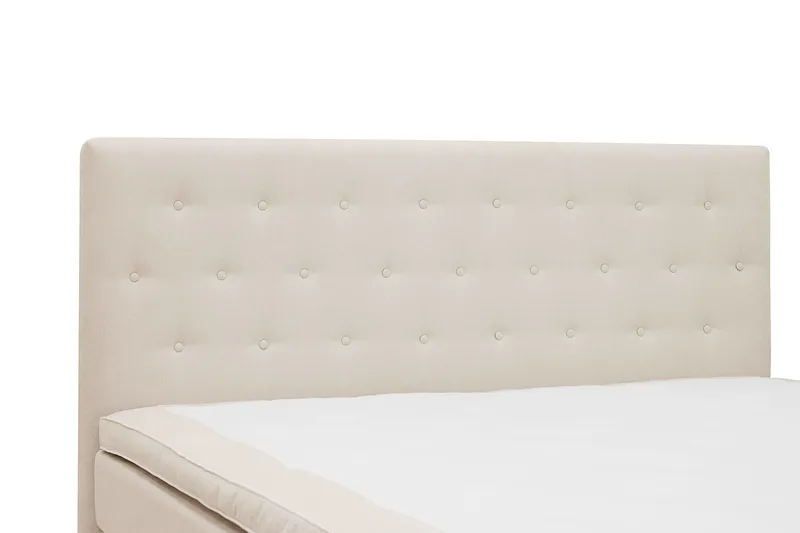 Hilton Plus Komplett Sengepakke 180x200 cm - Lys beige - Møbler - Senger - Kontinentalsenger