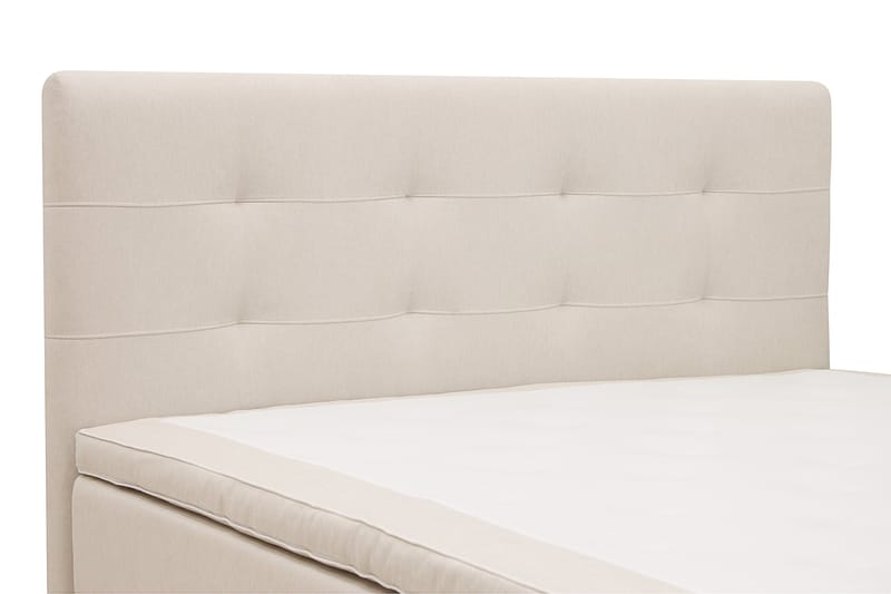 Hilton Premium Kontinentalseng 180x200 cm - Beige Stoff - Møbler - Senger - Kontinentalsenger