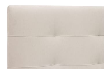 Hilton Premium Kontinentalseng 160x200 cm - Beige Stoff - Møbler - Senger - Kontinentalsenger