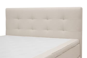 Hilton Premium Komplett Sengpakke 180x200 cm - Beige Bouclé - Møbler - Senger - Kontinentalsenger