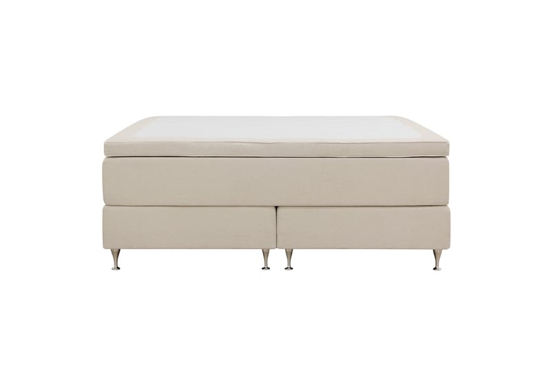 Hilton Premium Kontinentalseng 180x200 cm - Beige Bouclé - Møbler - Senger - Kontinentalsenger