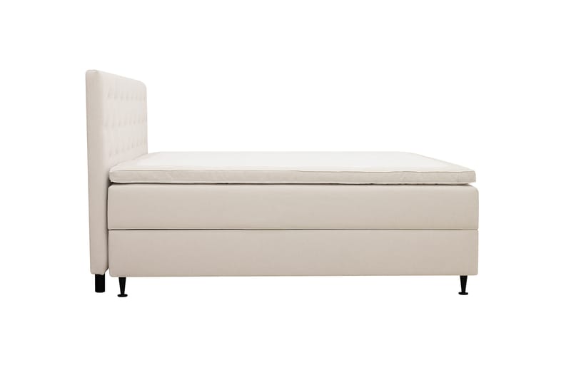 Hilton Plus Komplett sengepakke med oppbevaring 180x200 cm - Lys beige - Møbler - Senger - Kontinentalsenger