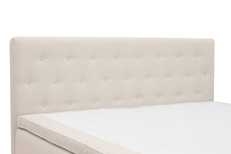 Hilton Plus Komplett sengepakke med oppbevaring 160x200 cm - Lys beige - Møbler - Senger - Kontinentalsenger