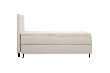 Hilton Plus Komplett sengepakke med oppbevaring 90x200 cm - Lys beige - Møbler - Senger - Kontinentalsenger