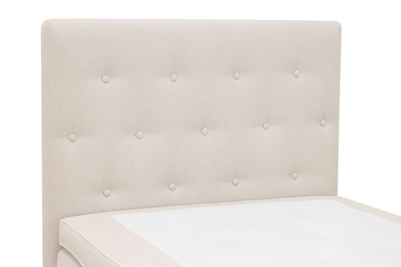 Hilton Plus Komplett sengepakke med oppbevaring 90x200 cm - Lys beige - Møbler - Senger - Kontinentalsenger