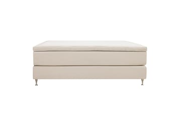 Hilton Premium Kontinentalseng 180x200 cm - Beige Stoff - Møbler - Senger - Kontinentalsenger