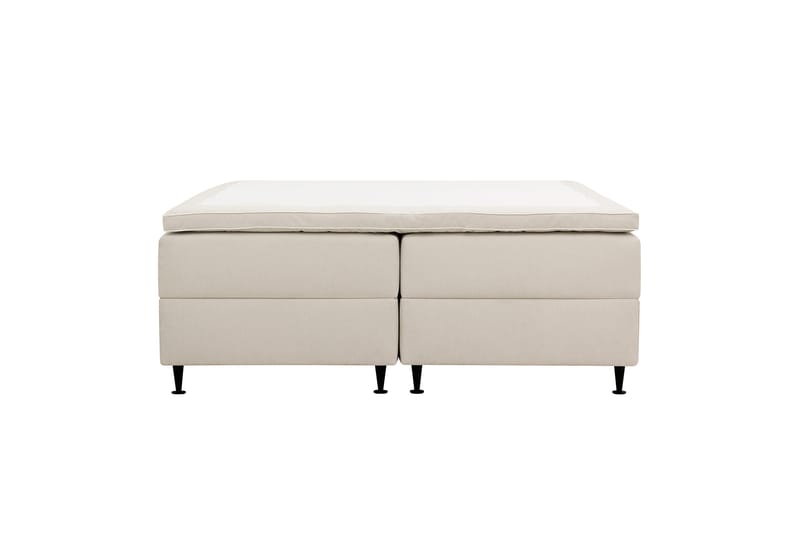 Hilton Plus Kontinentalseng med oppbevaring 180x200 cm, Lys beige