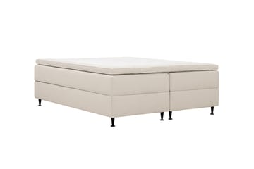 Hilton Plus Kontinentalseng med oppbevaring 180x200 cm - Lys beige - Møbler - Senger - Kontinentalsenger