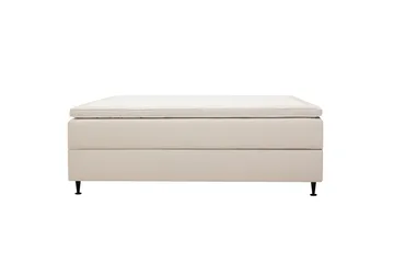 Hilton Plus Kontinentalseng med oppbevaring 90x200 cm - Lys beige - Møbler - Senger - Kontinentalsenger